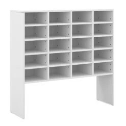 Schuhschrank "Hermia" Weiß 104 X 99 Cm Vicco