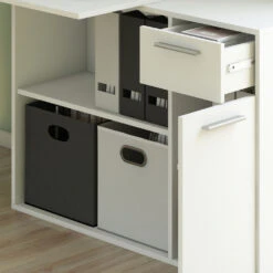 Eckschreibtisch "Robin" Weiß 120 X 60 Cm Vicco 15 Eckschreibtisch "Robin" Weiß 120 X 60 Cm Vicco -Vicco m2774 06 ol