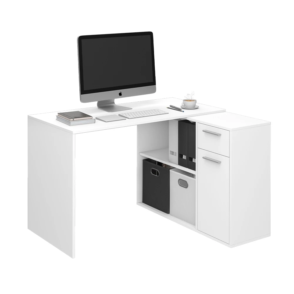 Eckschreibtisch "Robin" Weiß 120 X 60 Cm Vicco 10 Eckschreibtisch "Robin" Weiß 120 X 60 Cm Vicco – Bild 8