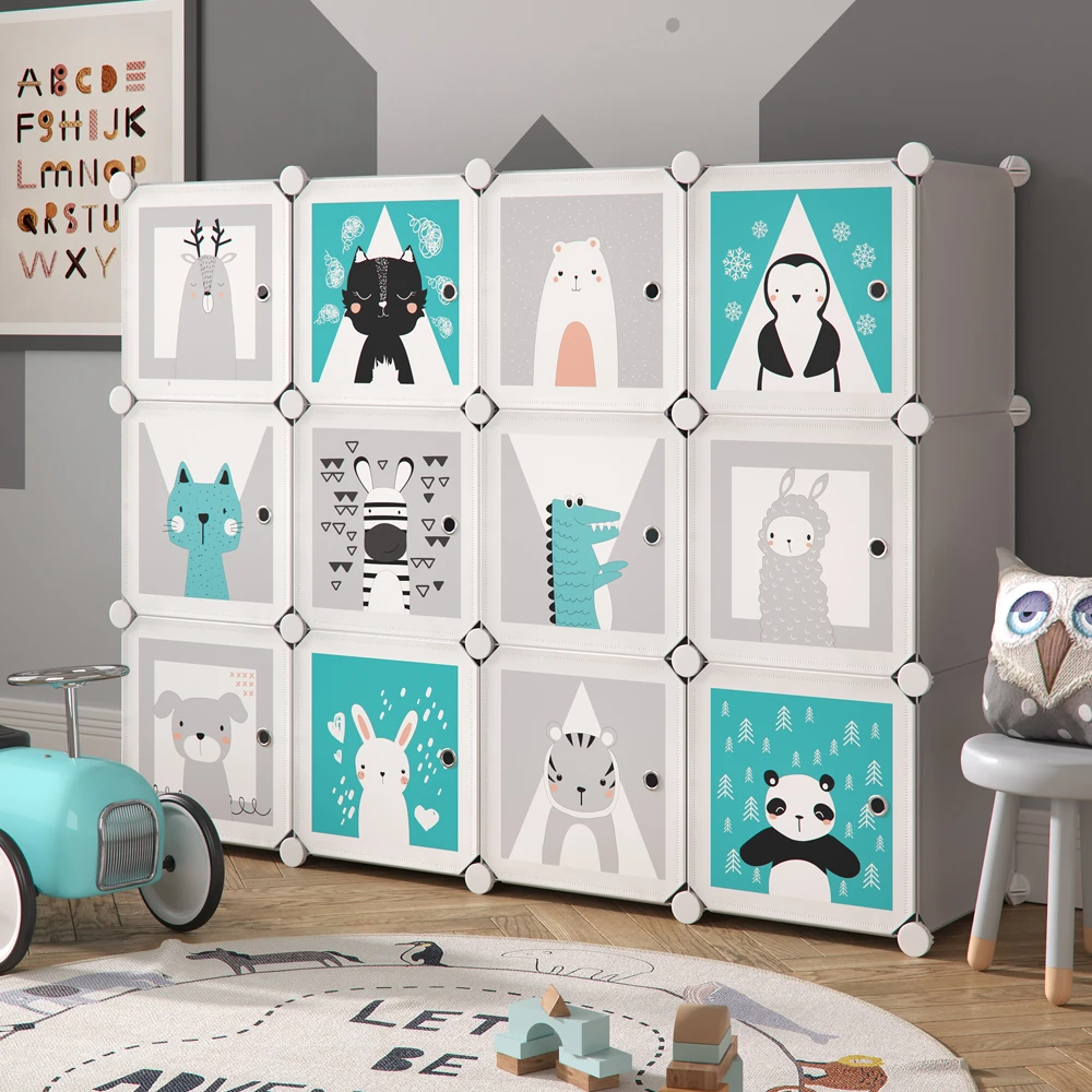 Kinderregal "Andy" Grau 145 X 110 Cm 12 Fächer Vicco 6 Kinderregal "Andy" Grau 145 X 110 Cm 12 Fächer Vicco – Bild 4