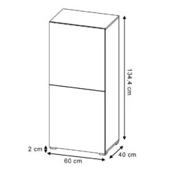 Schrank "Compo" Groß Weiß/Eiche Vicco 11 Schrank "Compo" Groß Weiß/Eiche Vicco -Vicco m2894 03 ol