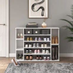 Schuhschrank "Levin" Weiß 116 X 87 Cm Vicco 13 Schuhschrank "Levin" Weiß 116 X 87 Cm Vicco -Vicco m2999 04 ol