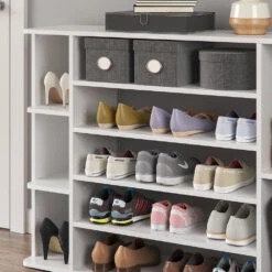 Schuhschrank "Levin" Weiß 116 X 87 Cm Vicco 14 Schuhschrank "Levin" Weiß 116 X 87 Cm Vicco -Vicco m2999 05 ol