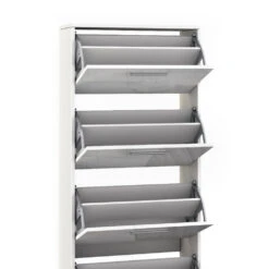 Schuhkipper "Gizmo" Weiß Hochglanz 59 X 169.5 Cm Vicco -Vicco m301 06 ol