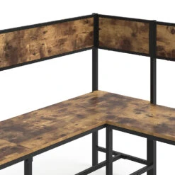 Esszimmer-Eckbank "Fyrk" Eiche Rustikal/Schwarz 195 X 142 Cm Vicco 16 Esszimmer-Eckbank "Fyrk" Eiche Rustikal/Schwarz 195 X 142 Cm Vicco -Vicco m3145 06 ol