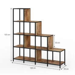 Raumteiler "Fyrk" Eiche Rustikal/Schwarz 120 X 120 Cm Vicco 13 Raumteiler "Fyrk" Eiche Rustikal/Schwarz 120 X 120 Cm Vicco -Vicco m3148 03 ol