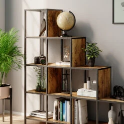 Raumteiler "Fyrk" Eiche Rustikal/Schwarz 120 X 120 Cm Vicco 15 Raumteiler "Fyrk" Eiche Rustikal/Schwarz 120 X 120 Cm Vicco -Vicco m3148 05 ol