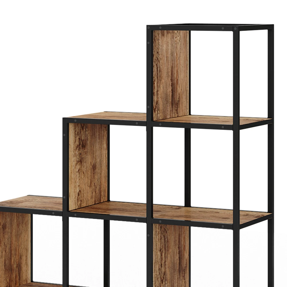 Raumteiler "Fyrk" Eiche Rustikal/Schwarz 120 X 120 Cm Vicco 8 Raumteiler "Fyrk" Eiche Rustikal/Schwarz 120 X 120 Cm Vicco – Bild 6