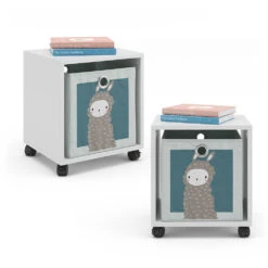 Kinderregal "Luigi" Weiß 36.8 X 42.4 Cm Vicco -Vicco m3176 07 ol