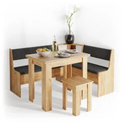 Esszimmer-Eckbank "Roman" Sand/Anthrazit 106 X 42 Cm Vicco -Vicco m3193 07 ol