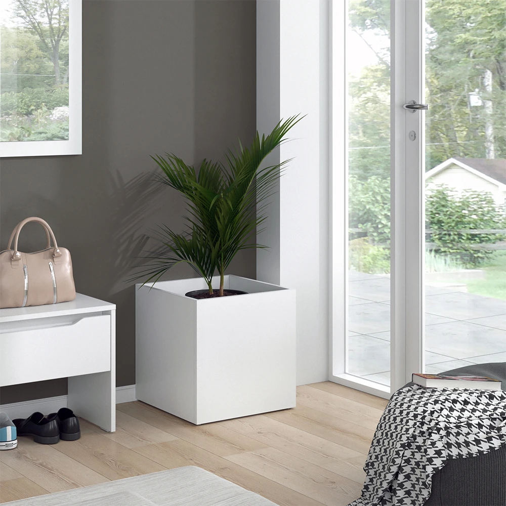 Blumenkasten "Ruben" Weiß 40 X 41 Cm Vicco 6 Blumenkasten "Ruben" Weiß 40 X 41 Cm Vicco – Bild 4