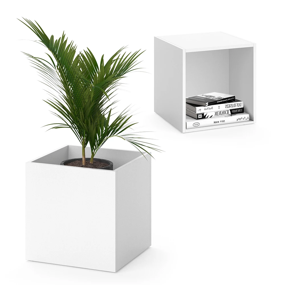 Blumenkasten "Ruben" Weiß 40 X 41 Cm Vicco 9 Blumenkasten "Ruben" Weiß 40 X 41 Cm Vicco – Bild 7