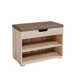 Schuhbank "Rolfe" Sonoma 60 X 45 Cm Vicco -Vicco m322 01 ol