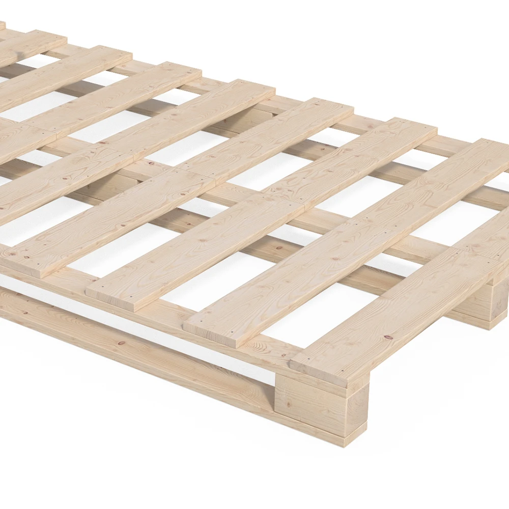 Palettenbett Naturholz 120x200 Cm Vitalispa 8 Palettenbett Naturholz 120x200 Cm Vitalispa – Bild 6