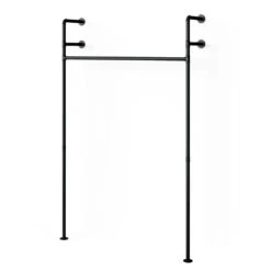 Kleiderstange "Ilaria" Schwarz 137 X 220 Cm Vicco