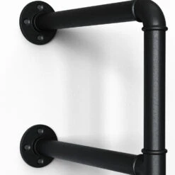 Kleiderstange "Ilaria" Schwarz 137 X 220 Cm Vicco -Vicco m3297 06 ol