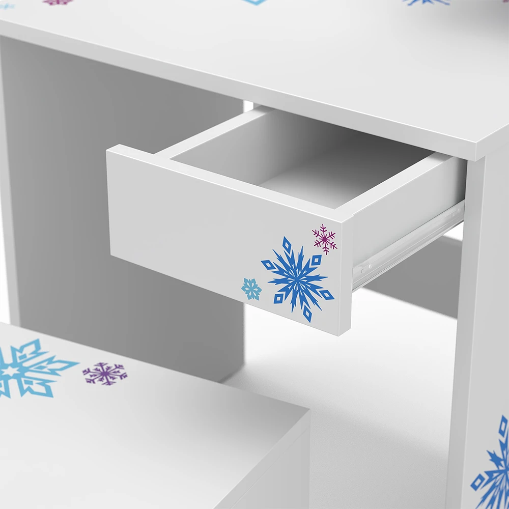 Kinder Schminktisch "Schneeflocke" Weiß 54.8 Cm Vicco 8 Kinder Schminktisch "Schneeflocke" Weiß 54.8 Cm Vicco – Bild 6