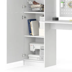 Schreibtisch "Tessa" Weiß 123 X 52 Cm Vicco -Vicco m3327 06 ol