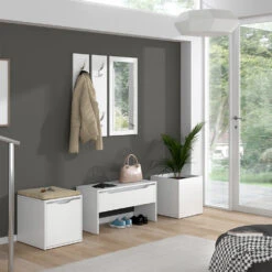 Flurgarderobe "Ruben" Weiß 6er Set Vicco 14 Flurgarderobe "Ruben" Weiß 6er Set Vicco -Vicco m3334 04 ol