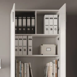 Aktenregal "Frank" Weiß 80 X 240 Cm Mit Schrankaufsatz Und Schublade Vicco 14 Aktenregal "Frank" Weiß 80 X 240 Cm Mit Schrankaufsatz Und Schublade Vicco -Vicco m3354 am sm 05 ol