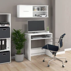 Schreibtisch "Nils" Weiß 79 X 43 Cm Vicco 13 Schreibtisch "Nils" Weiß 79 X 43 Cm Vicco -Vicco m3363 04 ol