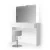 Schminktisch "Azur" Weiß 120 Cm Mit Hocker Vicco -Vicco m338 hw s 01 ol