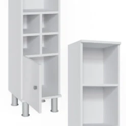 Midischrank "Fynn" Weiß 30 X 130.6 Cm Kleine Tür Vicco 15 Midischrank "Fynn" Weiß 30 X 130.6 Cm Kleine Tür Vicco -Vicco m3413 06 ol