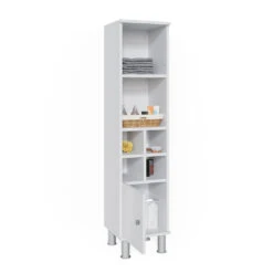 Midischrank "Fynn" Weiß 30 X 130.6 Cm Kleine Tür Vicco 16 Midischrank "Fynn" Weiß 30 X 130.6 Cm Kleine Tür Vicco -Vicco m3413 07 ol