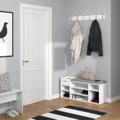 Schuhbank "Eleon" Weiß 101 X 45 Cm Vicco -Vicco m3454 04 ol