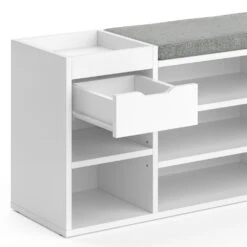 Schuhbank "Eleon" Weiß 101 X 45 Cm Vicco -Vicco m3454 06 ol