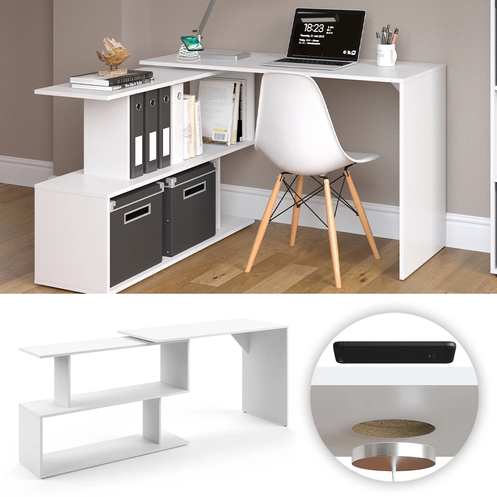 Eckschreibtisch , , X Cm, 4 Eckschreibtisch , , X Cm, – Bild 2