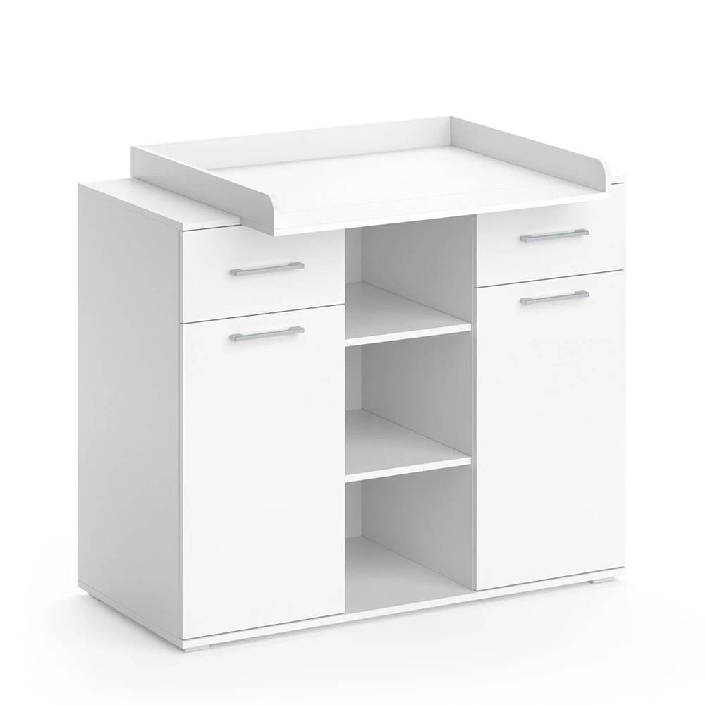 Wickelkommode "Leonie" Weiß 113 X 100 Cm Vicco 3 Wickelkommode "Leonie" Weiß 113 X 100 Cm Vicco