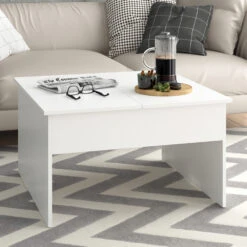 Couchtisch "Lucas" Weiß 80 X 47 Cm Vicco -Vicco m3571 05 ol