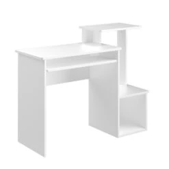 Schreibtisch "Karl" Weiß 106 X 40 Cm Vicco