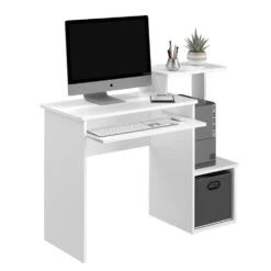 Schreibtisch "Karl" Weiß 106 X 40 Cm Vicco 15 Schreibtisch "Karl" Weiß 106 X 40 Cm Vicco -Vicco m3719 07 ol