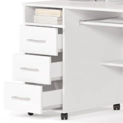 Schreibtisch "Bern" Weiß 140 X 66 Cm Vicco -Vicco m3723 06 ol