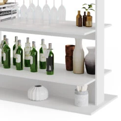 Bartisch "Bristol" Weiß 120 X 55 Cm Vicco -Vicco m3724 06 ol