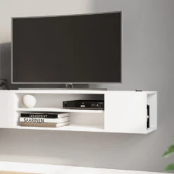 Lowboard "Helvin" Weiß 119.8 X 26 Cm Vicco -Vicco m3744 05 ol