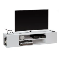 Lowboard "Helvin" Weiß 119.8 X 26 Cm Vicco -Vicco m3744 07 ol