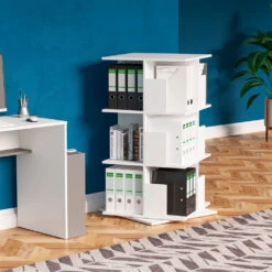 Bücherregal "Alfa" Weiß 60 X 111 Cm Vicco 12 Bücherregal "Alfa" Weiß 60 X 111 Cm Vicco -Vicco m3750 04 ol