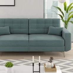 Sofa "York" Blau 230 Cm Vitalispa -Vicco m3789 05 ol