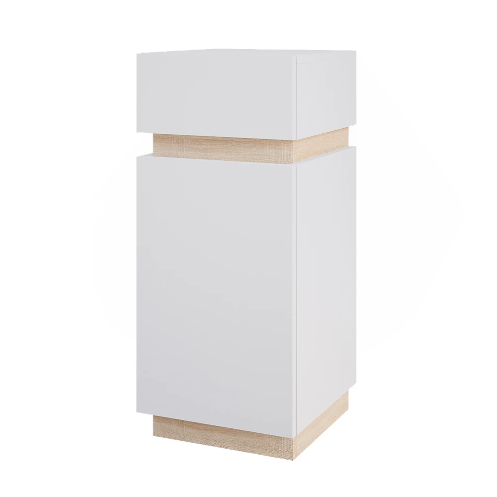 Midischrank "Gloria" Weiß/Sonoma Vicco 3 Midischrank "Gloria" Weiß/Sonoma Vicco