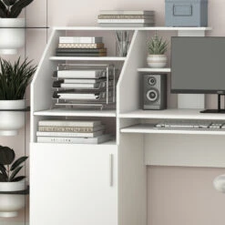 Schreibtisch "Edwin" Weiß 166 X 50.5 Cm Vicco -Vicco m4073 05 ol