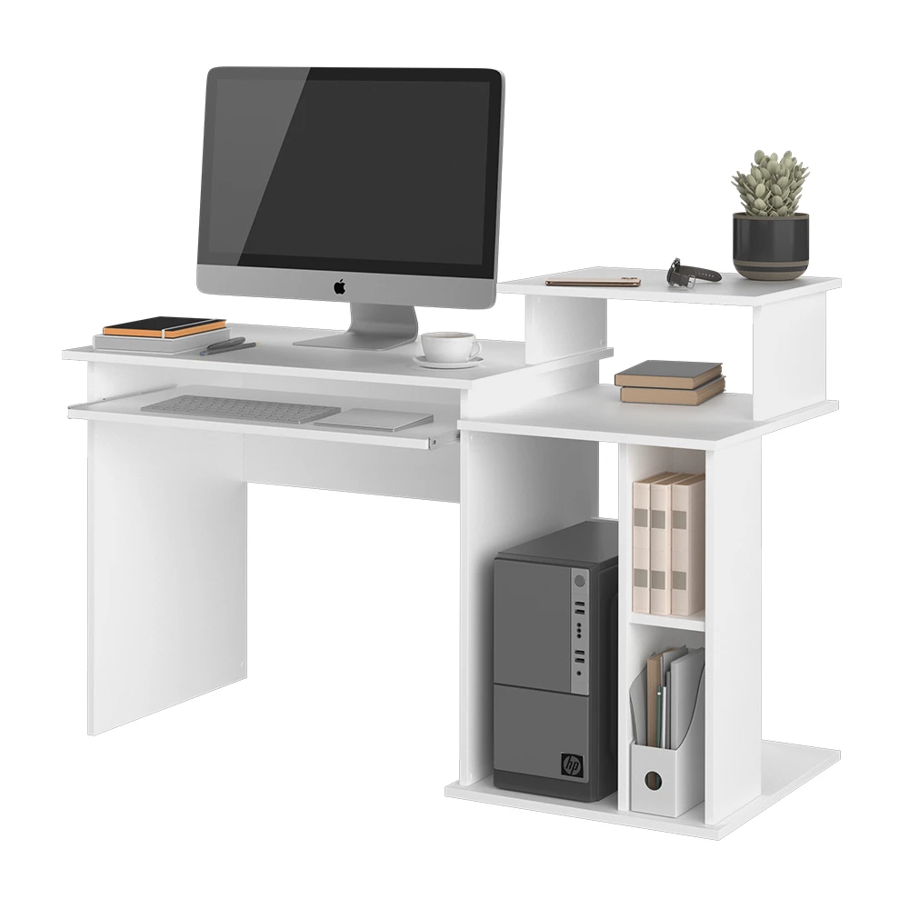 Schreibtisch "Jan" Weiß 130 X 55 Cm Vicco 9 Schreibtisch "Jan" Weiß 130 X 55 Cm Vicco – Bild 7