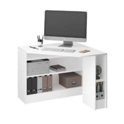 Eckschreibtisch "Alvaro" Weiß 94 X 94 Cm Vicco 15 Eckschreibtisch "Alvaro" Weiß 94 X 94 Cm Vicco -Vicco m4076 07 ol