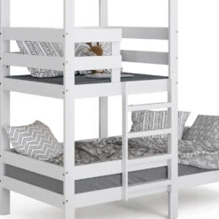 Hausbett "Tom" Weiß 90x200 Cm Vitalispa 14 Hausbett "Tom" Weiß 90x200 Cm Vitalispa -Vicco m4096 06 ol