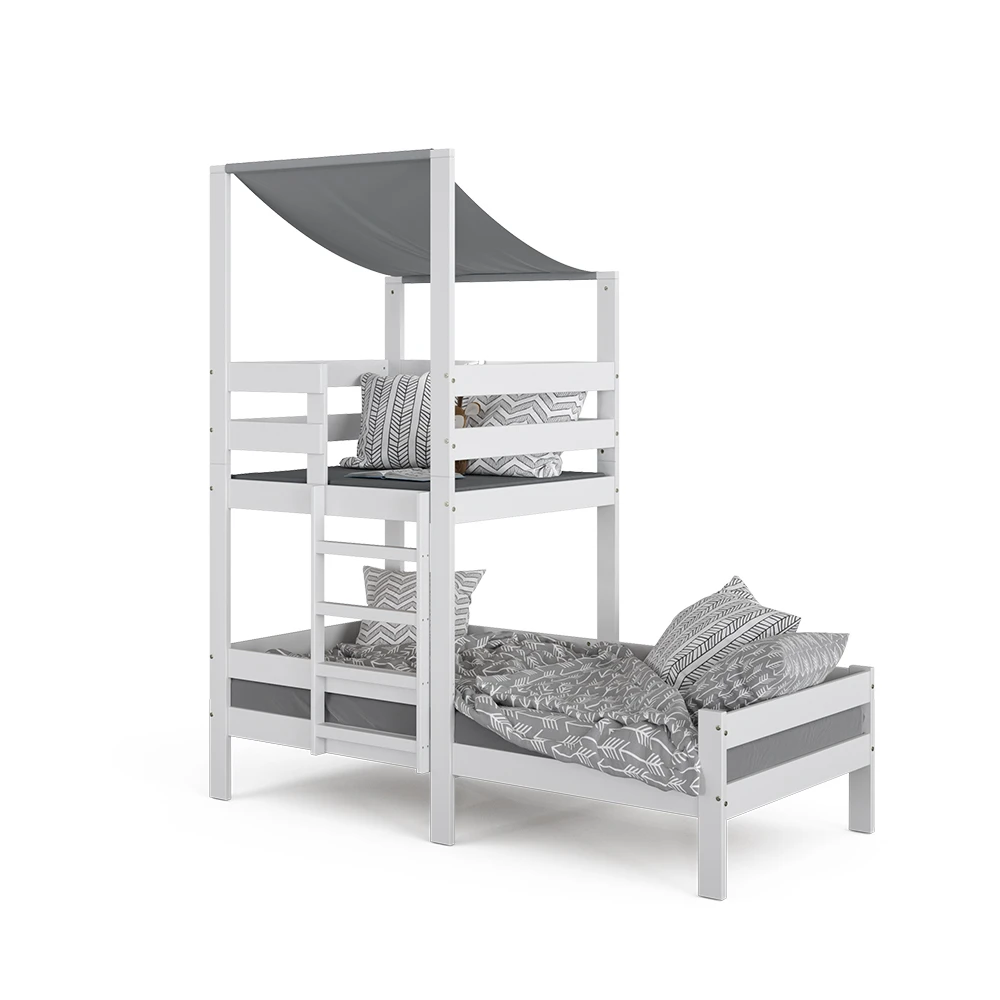 Hausbett "Tom" Weiß 90x200 Cm Vitalispa 9 Hausbett "Tom" Weiß 90x200 Cm Vitalispa – Bild 7