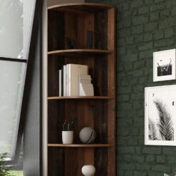 Eckregal "Ecki" Antikholz 40 X 180 Cm Vicco -Vicco m4206 05 ol