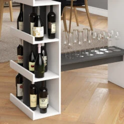 Bartisch "Dana" Weiß/Anthrazit 108 X 50 Cm Vicco -Vicco m4235 05 ol