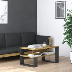 Couchtisch "Nemo" Anthrazit/Artisan-Eiche 90 X 40 Cm Vicco 12 Couchtisch "Nemo" Anthrazit/Artisan-Eiche 90 X 40 Cm Vicco -Vicco m4253 04 ol